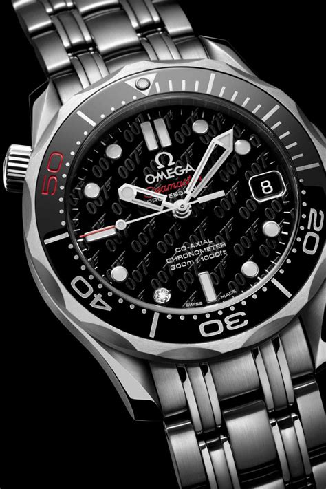 james bond 50th anniversary omega watch replica|james bond omega watch images.